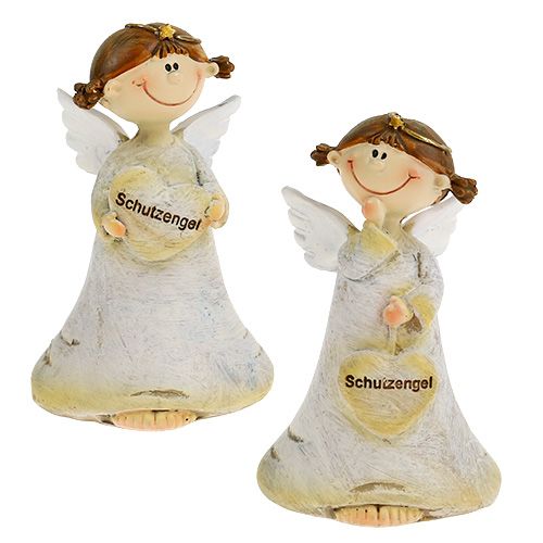 Floristik24 Guardian Angel Cream 8,5 cm 4st