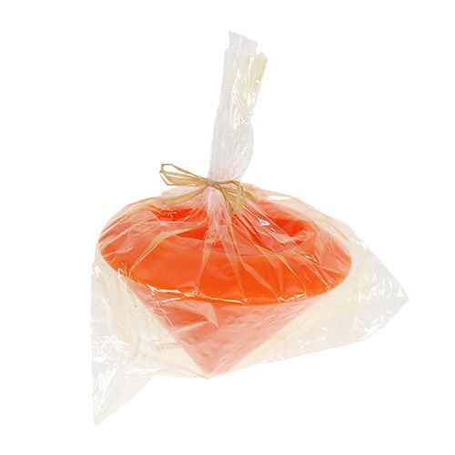 Floristik24 Flytande ljus i orange Ø13cm