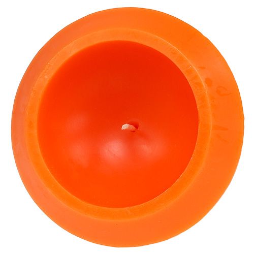 Floristik24 Flytande ljus i orange Ø16cm
