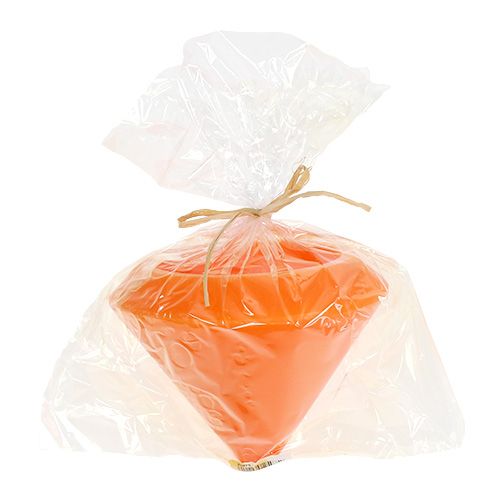Floristik24 Flytande ljus i orange Ø16cm
