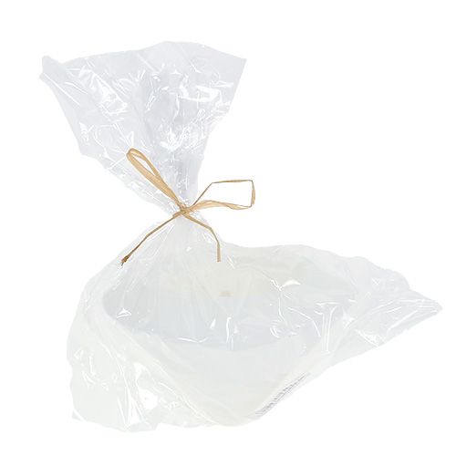 Floristik24 Flytande ljus i vit Ø13cm