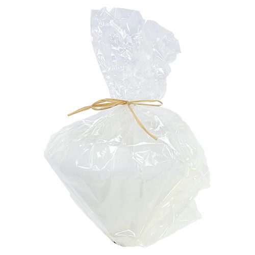 Floristik24 Flytande ljus i vit Ø16cm
