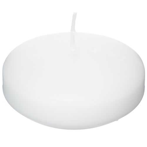 Floristik24 Flytande ljus för romantiska kvällar eller festlig dekoration, även lämplig för utomhusbruk. 8 cm, 8h, 8 st