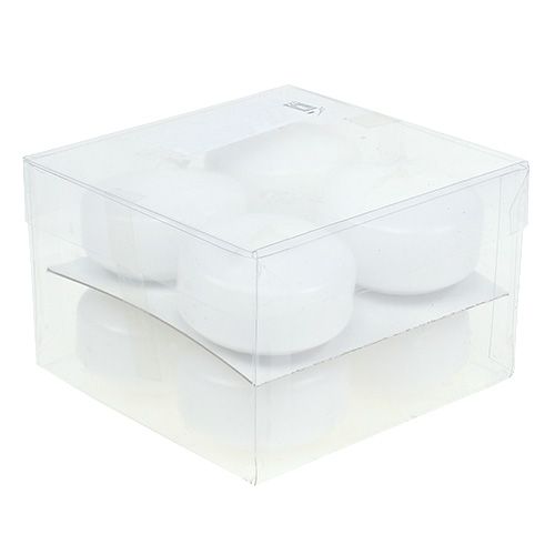 Artikel Flytande ljus Vita 4,5cm 8 st
