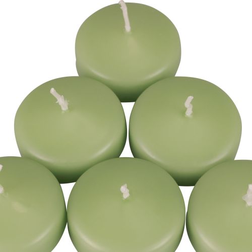 Floristik24 Flytljus gröna Wenzelljus mjukgröna 30×50mm 8 st