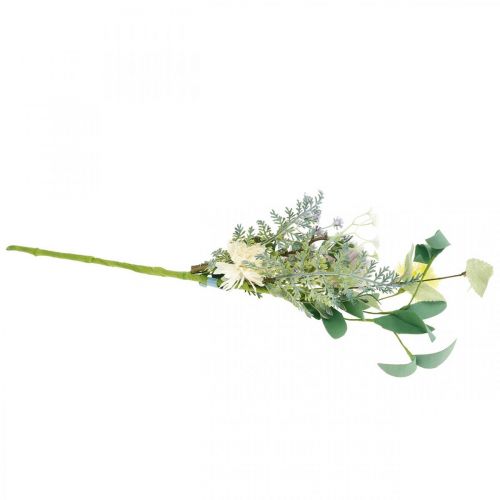 Floristik24 En knippe sidenblommor, sommardekoration, krysantemum och klottistel, konstgjorda blommor L50cm