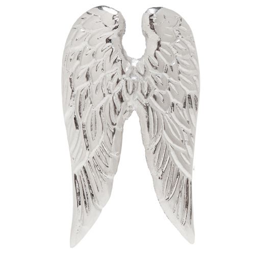 Artikel Servettringar ängelvingar bordsdekoration silver 6,5cm Ø4cm 4 st