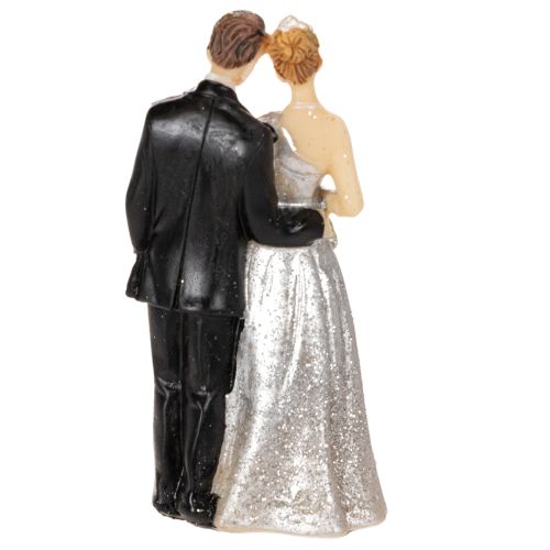 Silverbröllopsdagspar 10 cm | Floristik24.se