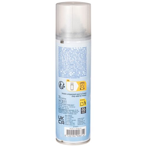 Silverspray snöspray glitter för fönster och vinterdekoration 150ml | Floristik24.se