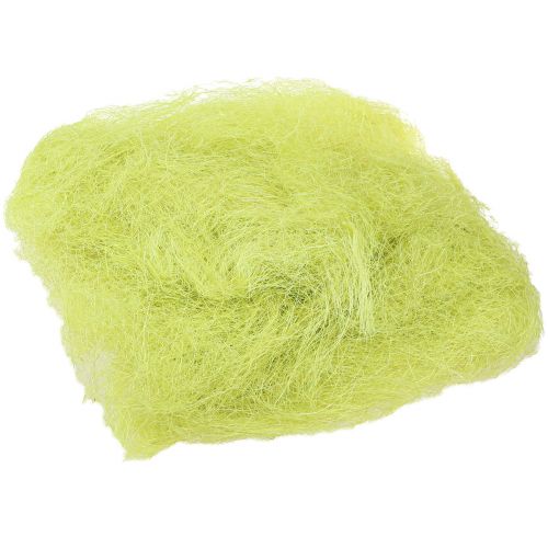 Floristik24 Sisal ljusgrön naturfiber för hantverk 300g