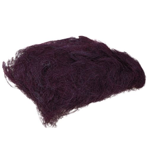Artikel Sisal Lila sisalfiber för hantverk och dekoration 300g
