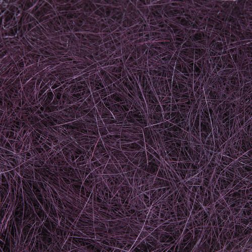Artikel Sisal Lila sisalfiber för hantverk och dekoration 300g