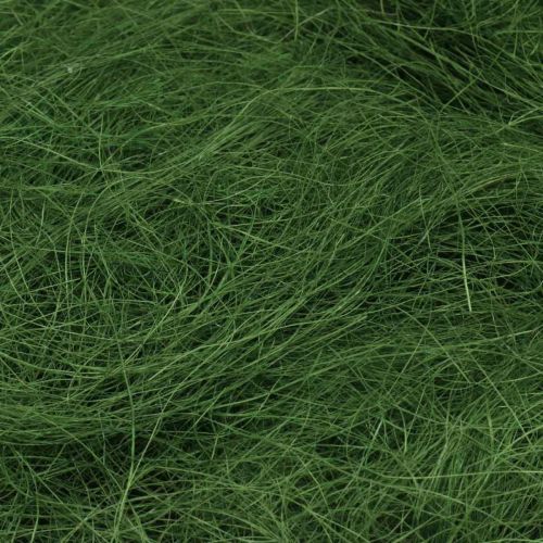 Artikel Sisal mossgrön naturfiber för dekoration 300g