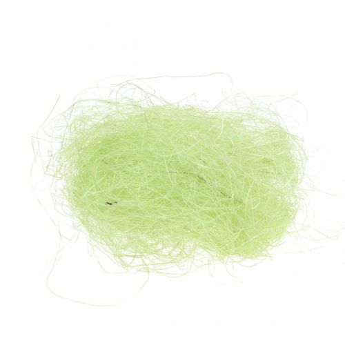 Floristik24 Sisal Maj Grön Dekorativ Naturfiber Sisalfiber 300g