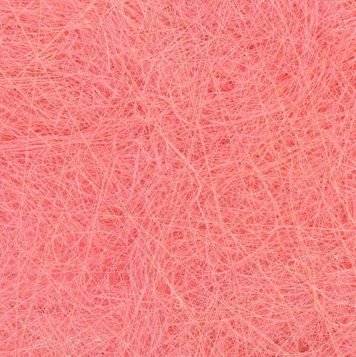 Floristik24 Hjärtdekoration med sisalfibrer ljusrosa sisalhjärta 40x40cm