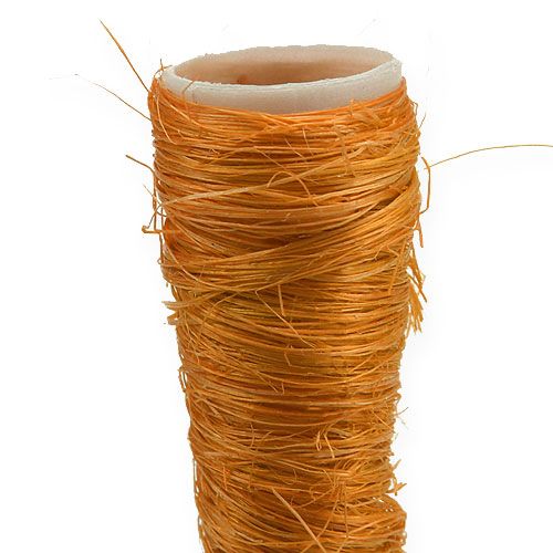 Floristik24 Sisal spetsig vas orange Ø1,5cm L15cm 20 st