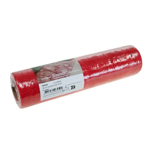 Artikel Deco bordslöpare i fleece Sizoweb Röd 30cm 25m