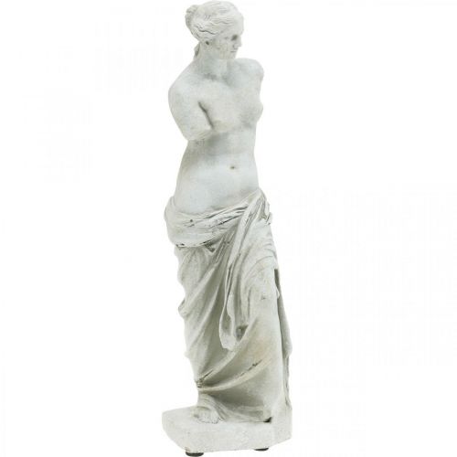 Floristik24 Venus staty dekorativ skulptur H29cm gråbrun dekorativ figurträdgård