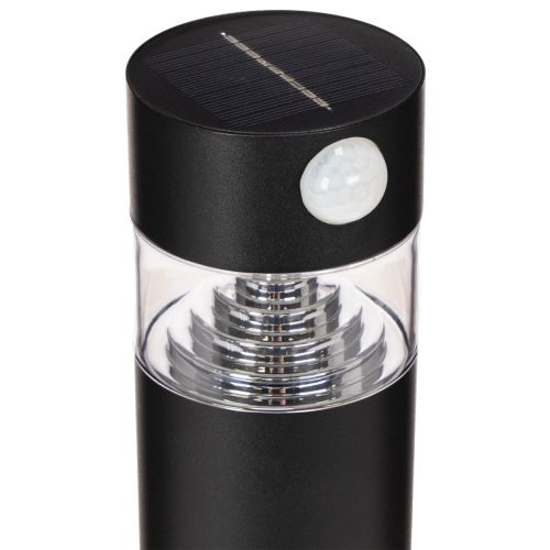 Solcellsdriven trädgårdslampa med rörelsesensor, LED, 34 cm | Floristik24.se