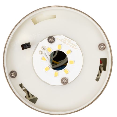 Solcellsdriven trädgårdslampa med jordspett och LED-belysning, 34 cm | Floristik24.se