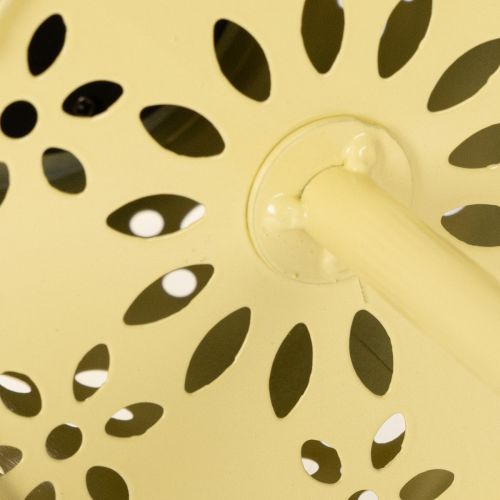 Artikel Solcellslampa med fint blommönster för balkong eller terrass, 28 cm