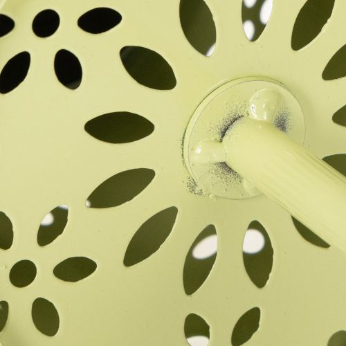 Artikel Solcellsdriven LED-bordslampa med blommönster, stämningsfull utomhusbelysning, 28 cm