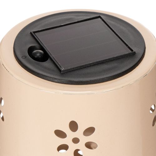 Artikel Bordslampa med blommönster, solcellsdriven, för romantisk trädgårdsbelysning, 28 cm