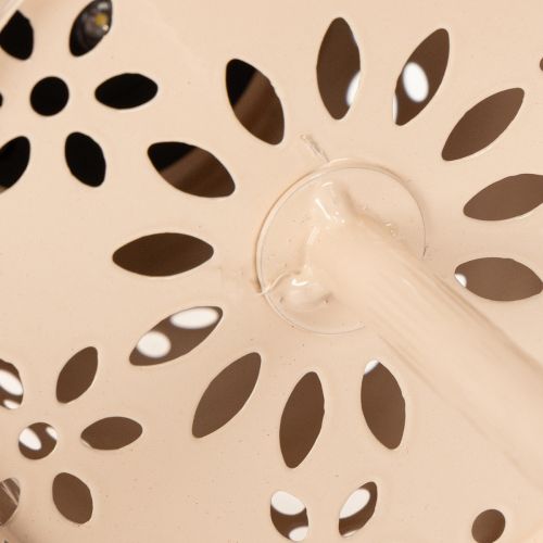 Artikel Bordslampa med blommönster, solcellsdriven, för romantisk trädgårdsbelysning, 28 cm