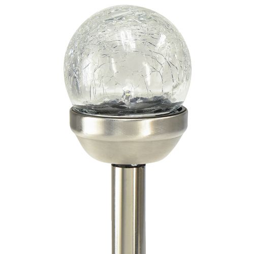 Floristik24 Solar trädgårdsstake solljus balkong Ø6cm H36cm 6 st