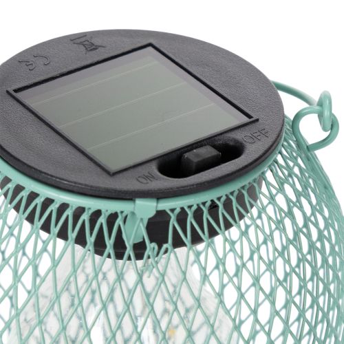 Artikel Solcellslykta, dekorativ LED-belysning, energibesparande, perfekt för utomhusbruk, 12 cm