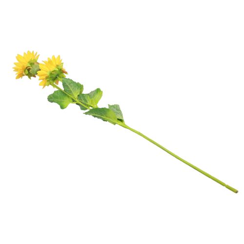 Floristik24 Konstgjorda växter konstgjorda solrosor konstgjorda blommor dekoration gul 64cm