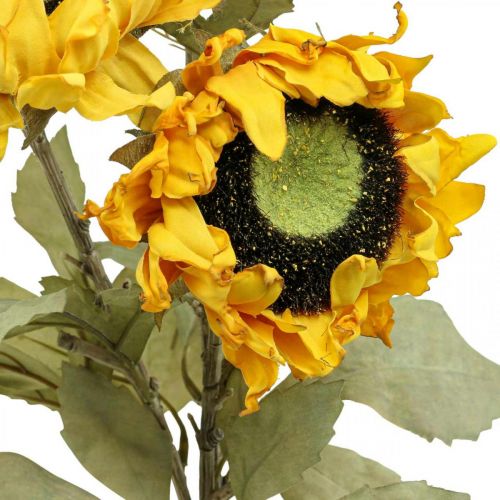 Artikel Konstgjorda solrosor Solros Deco Drylook L60cm 3st