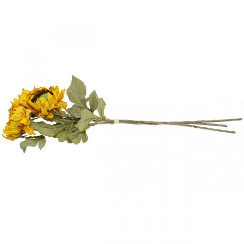 Artikel Konstgjorda solrosor Solros Deco Drylook L60cm 3st