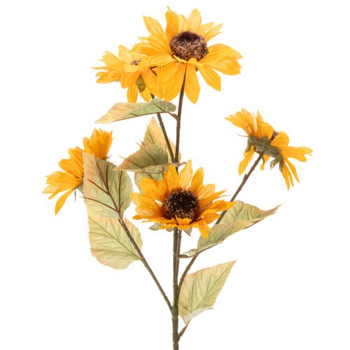 Konstgjord solrosblomma, naturtroget dekoration, 72 cm, 2 stycken köpa | Floristik24.se