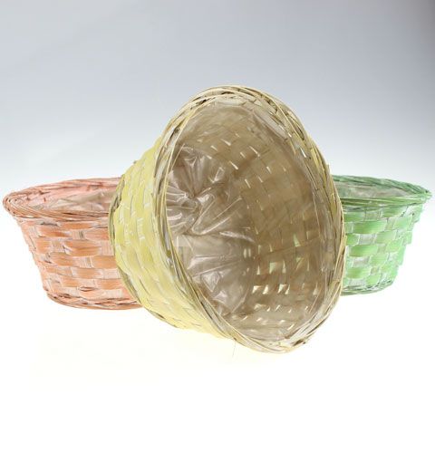 Floristik24 Spånskiva rund mångfärgad 6 delar Ø 25cm