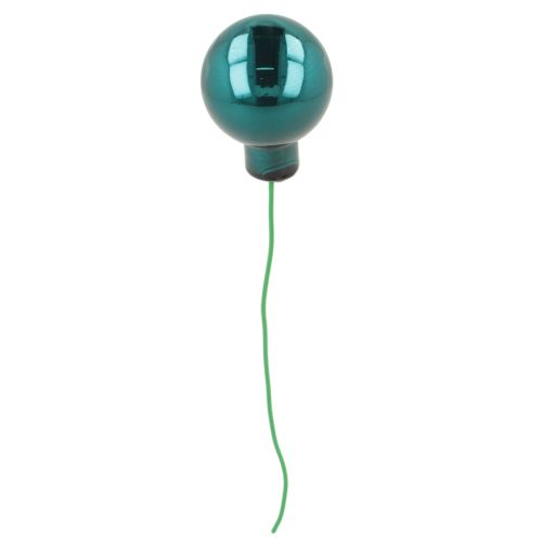 Mini julgranskulor i glansig matt mix med speglade bär, 20 mm, 140 bitar | Floristik24.se