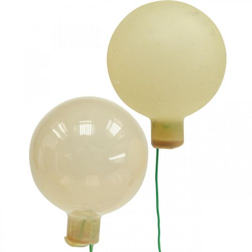 Artikel Mini julkulor krämmix matt/blank Ø40mm 32 st