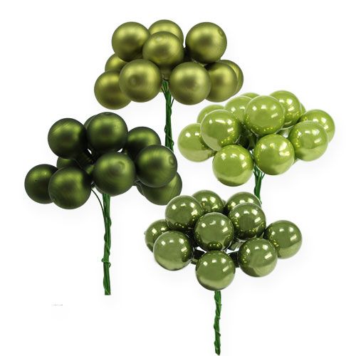 Floristik24 Spegelbär Waldmarie Mix 20mm 140p