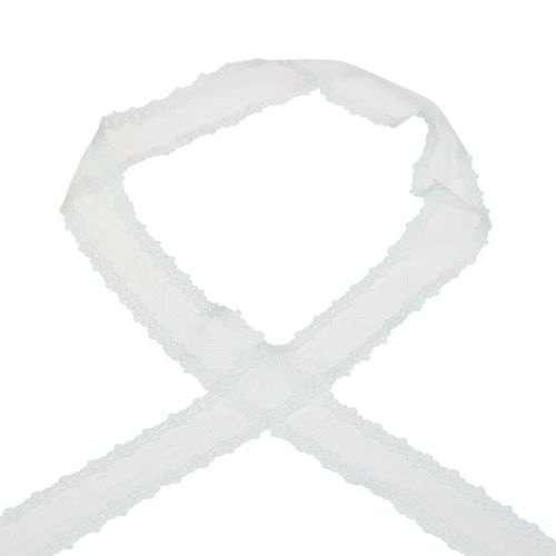 Artikel Spetsband bröllopsband dekorativt band spets vit 28mm 20m