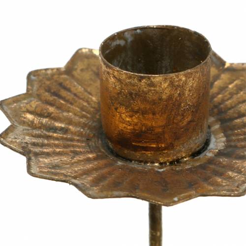 Floristik24 Ljusstake adventskrans för stickande pinneljusstake Ø7cm 4st