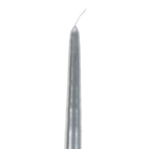 Artikel Avsmalnande ljus 400/25 silver 8 st