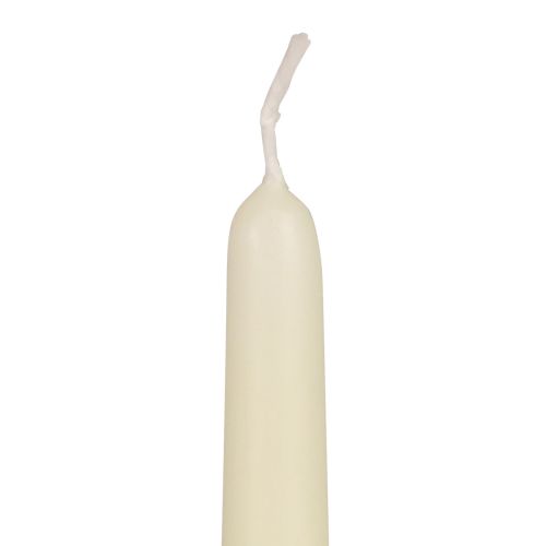 Floristik24 Avsmalnande ljus, stickljus, vitt elfenben, 250/23 mm, 12 stycken