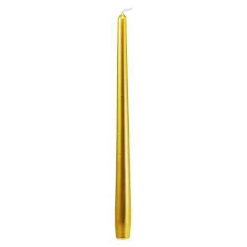 Artikel Avsmalnande ljus 300/23 guld bordsljus 12 st