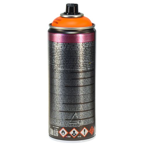 Artikel Sprayfärg spray självlysande färg orange graffiti 400ml