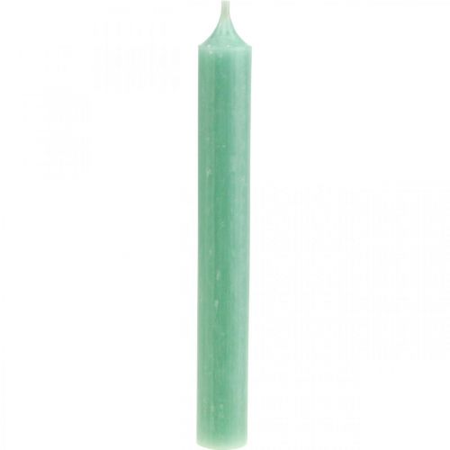 Artikel Stickljus gröna ljus jade ljus dekoration Ø21mm 170mm 6 st