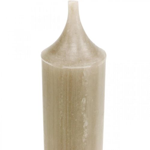 Artikel Stickljus bruna ljus ljusdekoration höst Ø21/170mm 6 st