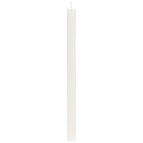 Artikel Koniska ljus enfärgade krämvita 21×240mm 12 st