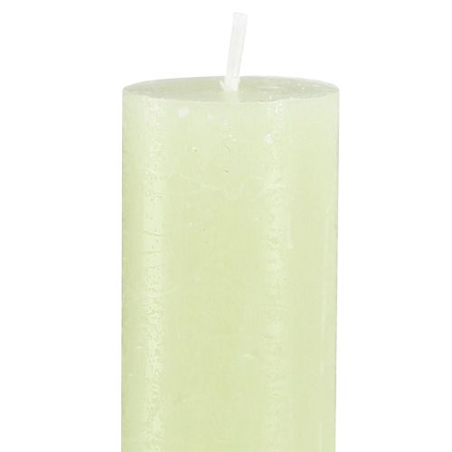 Artikel Stickljus limegröna enfärgade ljus 34x300mm 4 st