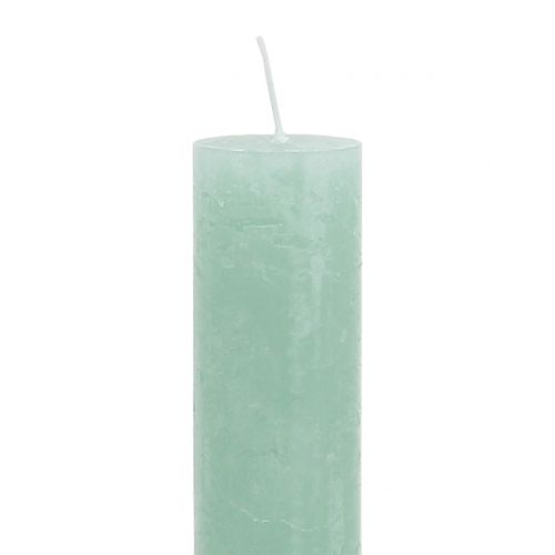 Artikel Taper Candles Enfärgade Ljusgröna 34mm x 240mm 4 st