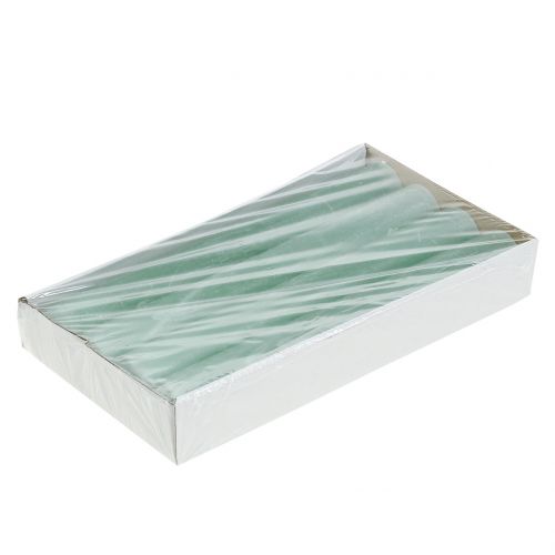 Artikel Taper Candles Enfärgade Ljusgröna 34mm x 240mm 4 st